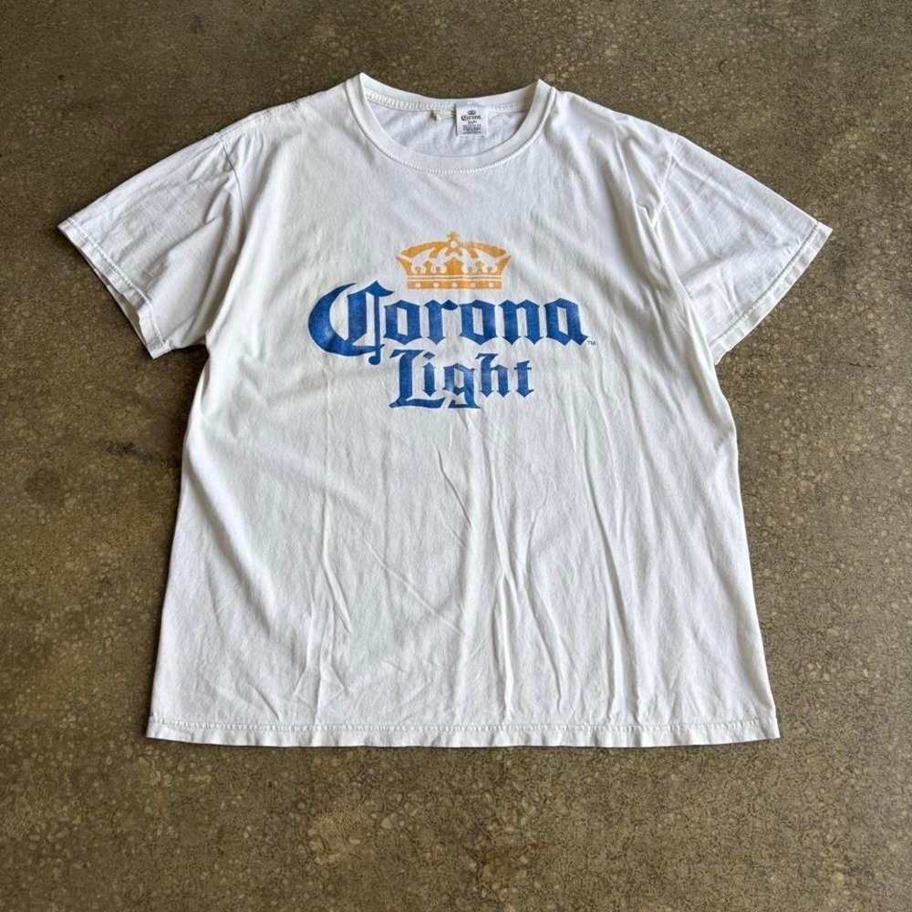 2000s corona light‎ beer tee